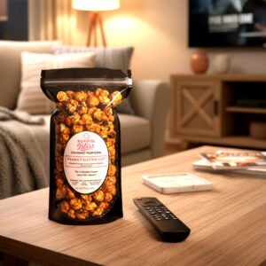 Peanut Butter Cup Popcorn