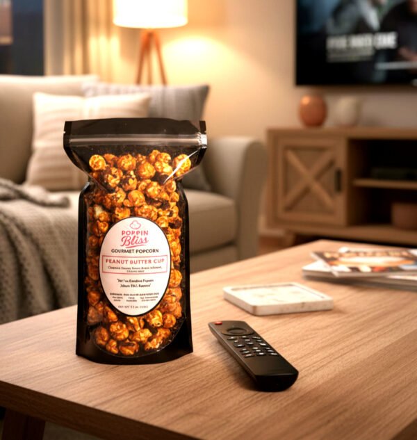 Peanut Butter Cup Popcorn