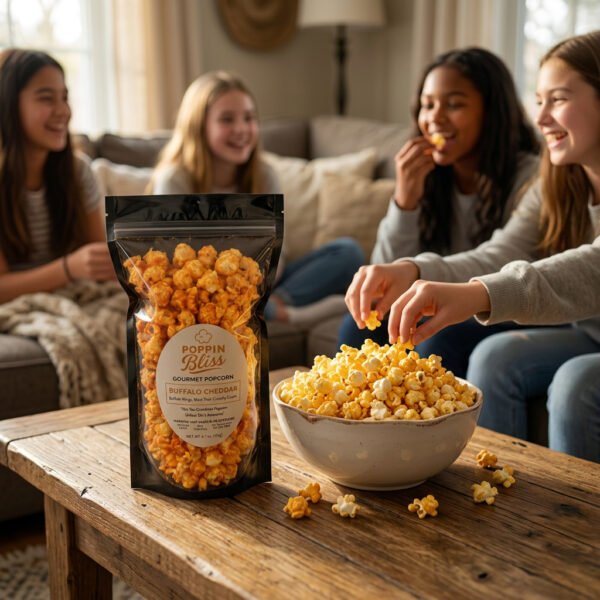 buffalocheddarLS2 Buffalo Cheddar Popcorn
