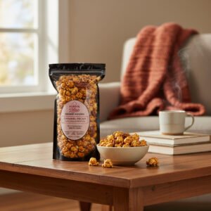 Caramel Pecan Popcorn