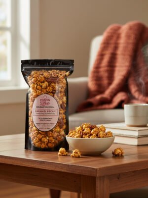 Caramel Pecan Popcorn