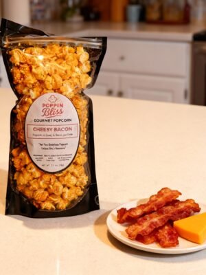 Cheesy Bacon Popcorn