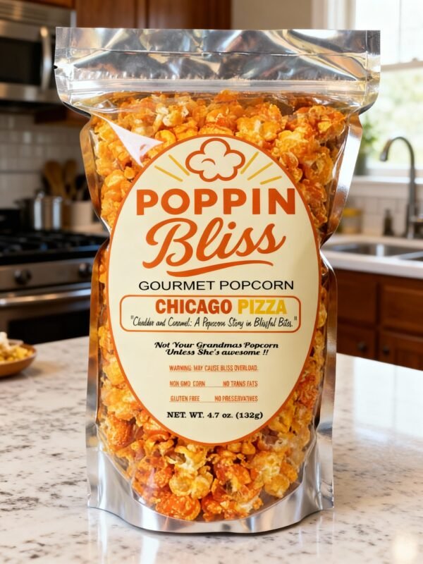 Chicago Pizza Popcorn