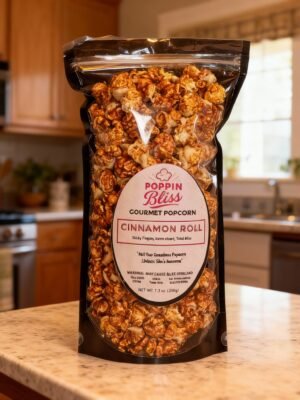 Cinnamon Roll Popcorn