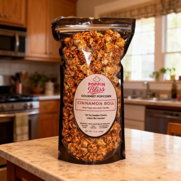 Cinnamon Roll Popcorn