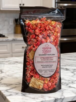 Strawberry Cheesecake Popcorn