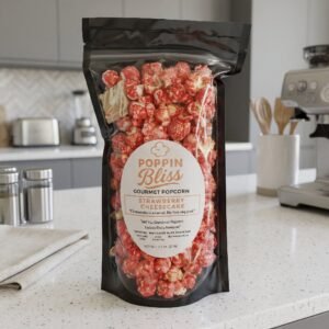 Strawberry Cheesecake Popcorn